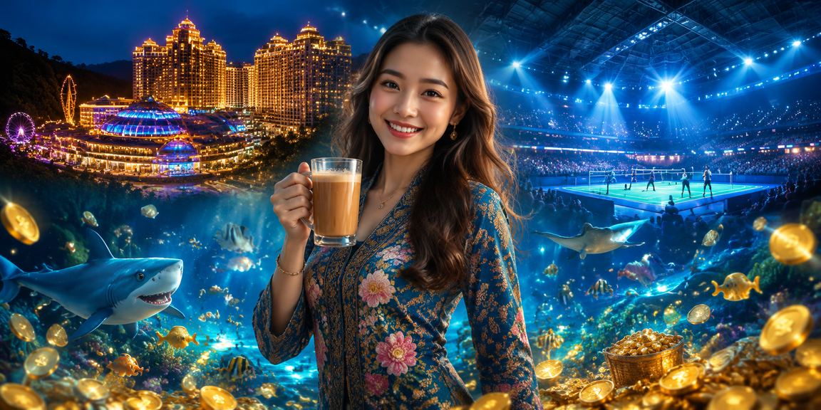Suasana hiburan kasino di Genting Highlands menggambarkan pengalaman permainan kasino Malaysia