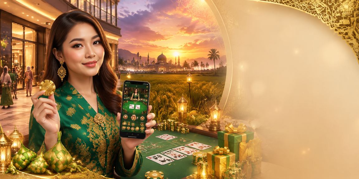 Pemain Malaysia menikmati permainan Baccarat dengan tema batik Kedah di 545