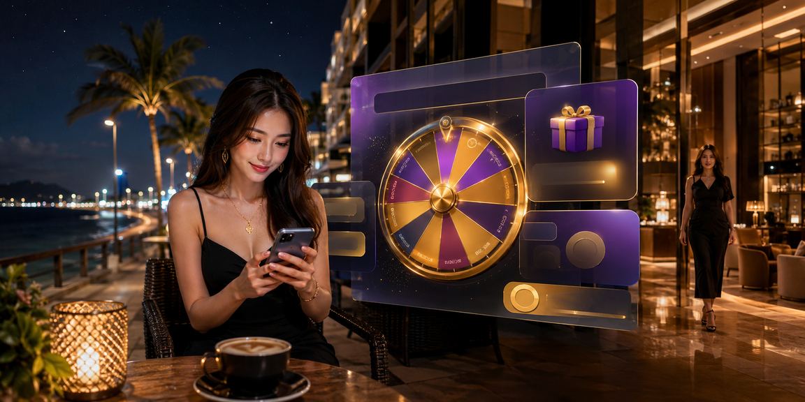 Pusingan jackpot dan lucky draw di 545