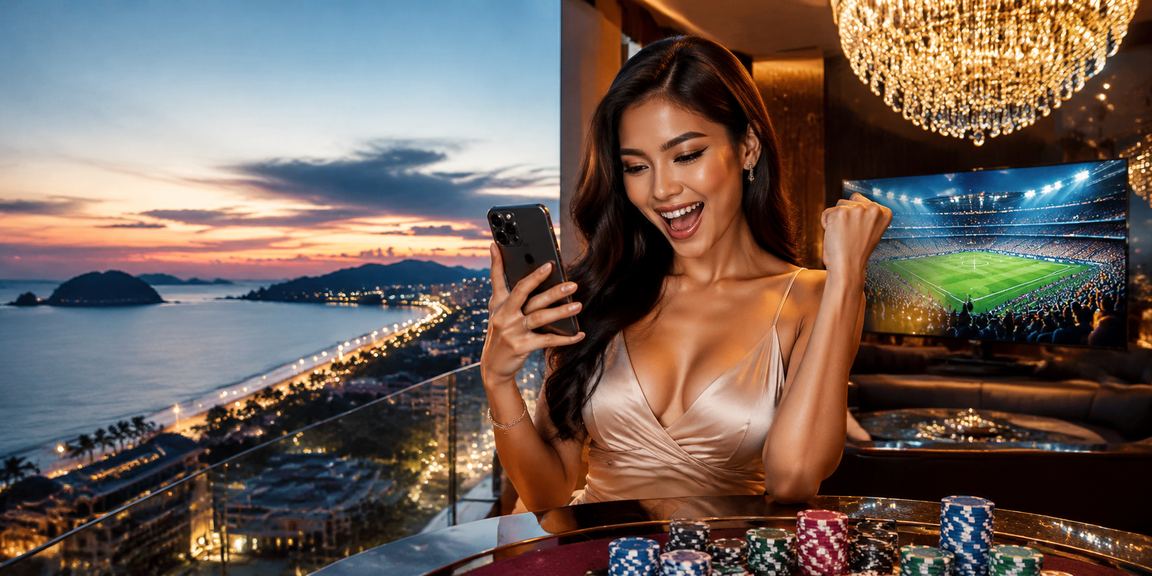 Pengguna mudah alih di Langkawi mengakses promosi dan bonus kasino 545 dari telefon